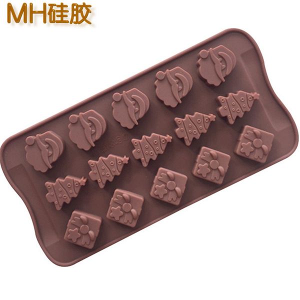 christmas series silicone baking chocolate molds santa claus head gift box christmas tree cold handmade soap mold
christmas series silicone baking chocolate molds santa claus head gift box christmas tree cold handmade soap mold