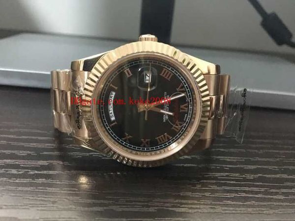 luxury wristwatch day-date ii 228238 40mm roman black dial 18k rose gold asia 2813 movement automatic mens watch watches, Slivery;brown
luxury wristwatch day-date ii 228238 40mm roman black dial 18k rose gold asia 2813 movement automatic mens watch watches, Slivery;brown