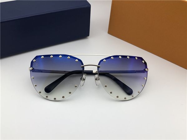 women stud pilot sunglasses gold brown gradient len sunglass the party fashion sunglasses new with box numl182121, White;black
women stud pilot sunglasses gold brown gradient len sunglass the party fashion sunglasses new with box numl182121, White;black