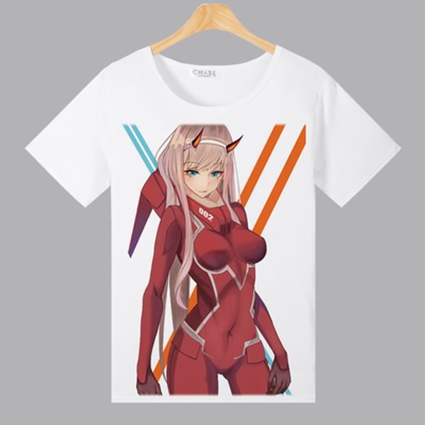 new anime darling in the franxx t-shirt men t-shirt polyester short-sleeve, White;black
new anime darling in the franxx t-shirt men t-shirt polyester short-sleeve, White;black