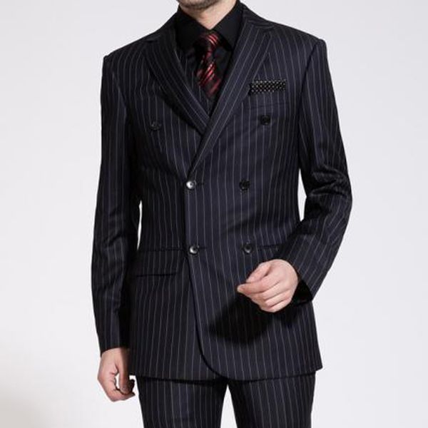 navy blue plaid business men suits for wedding groom wear notched lapel two piece custom made groomsmen tuxedos jacket pants, Black;gray
navy blue plaid business men suits for wedding groom wear notched lapel two piece custom made groomsmen tuxedos jacket pants, Black;gray