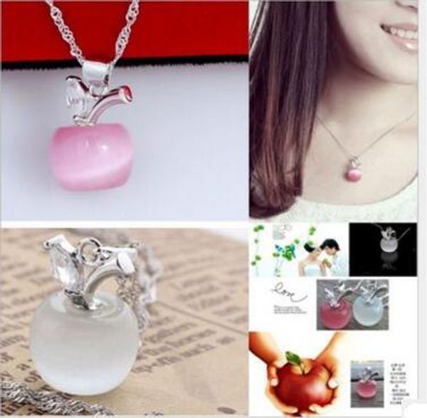 women crystal pendant necklace jewelry 925 sterling silver chain crystal apple opal pendant necklaces jewelry cat's eye stone necklace
women crystal pendant necklace jewelry 925 sterling silver chain crystal apple opal pendant necklaces jewelry cat's eye stone necklace