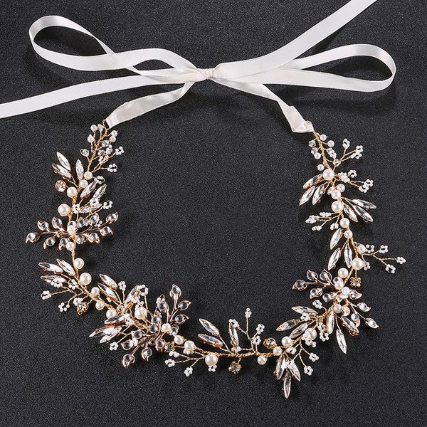 sparkling 100% handmade crystal wedding headpiece headwear gold soft headband women party jewelry hair accessories, Golden;white
sparkling 100% handmade crystal wedding headpiece headwear gold soft headband women party jewelry hair accessories, Golden;white