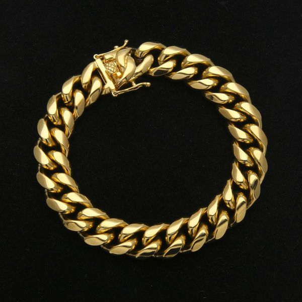 mens bracelets stainless steel bracelet link chains width 8mm 10mm 12mm 14mm 23cm yellow gold plated steel cuban bracelet for men hip hop, Black
mens bracelets stainless steel bracelet link chains width 8mm 10mm 12mm 14mm 23cm yellow gold plated steel cuban bracelet for men hip hop, Black