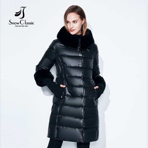 snowclassic 2018 jacket women camperas mujer abrigo invierno coat women park plus size 5xl fur collar hat cuffs thick europe s18101102, Black
snowclassic 2018 jacket women camperas mujer abrigo invierno coat women park plus size 5xl fur collar hat cuffs thick europe s18101102, Black