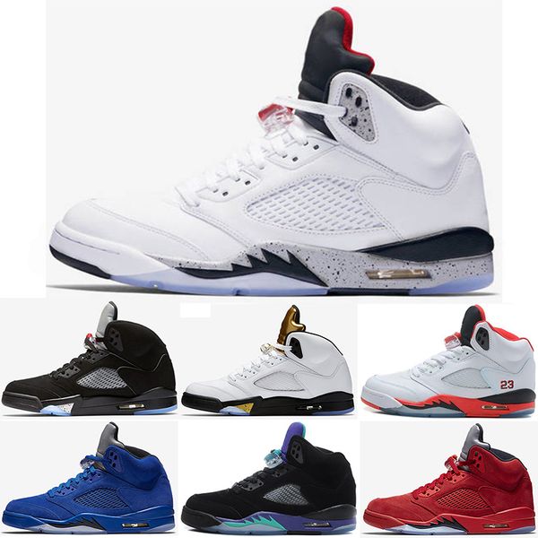 5 5s men basketball shoes red blue suede premium bordeaux camo grey og black metallic gold white cement grape sports sneakers
5 5s men basketball shoes red blue suede premium bordeaux camo grey og black metallic gold white cement grape sports sneakers
