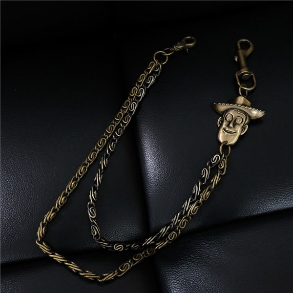 hip hop metal chain men's fashion trousers belt chain waist accessories cartoon figure men punk jeans pant belts chains, Black;brown
hip hop metal chain men's fashion trousers belt chain waist accessories cartoon figure men punk jeans pant belts chains, Black;brown