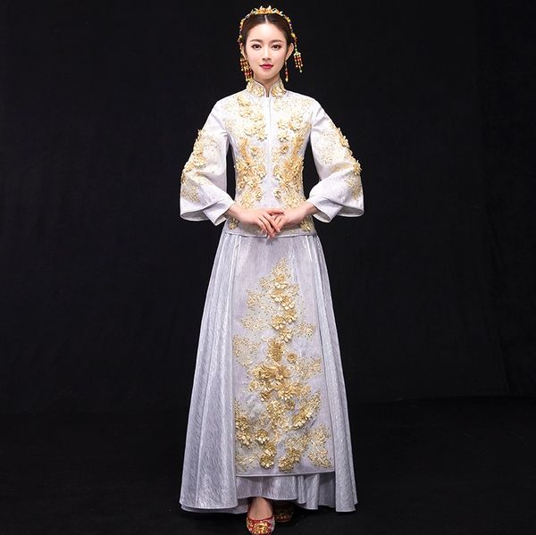 бежевый белый китайский тонкий традиционное платье свадебное платье женский с длинным рукавом cheongsam qipao для зарубежных китайских свадь, Red
бежевый белый китайский тонкий традиционное платье свадебное платье женский с длинным рукавом cheongsam qipao для зарубежных китайских свадь, Red