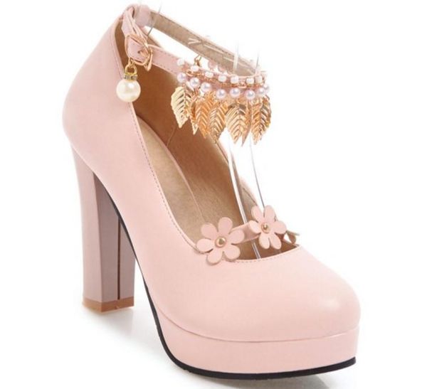 send 2018 spring new style korean high heeled shoes female diamond buckle single shoes, Black