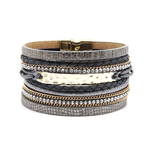 whole salezg new arrive fashion jewelry grey and kahki color women bracelet with gold magnetic bracelet, White
whole salezg new arrive fashion jewelry grey and kahki color women bracelet with gold magnetic bracelet, White
