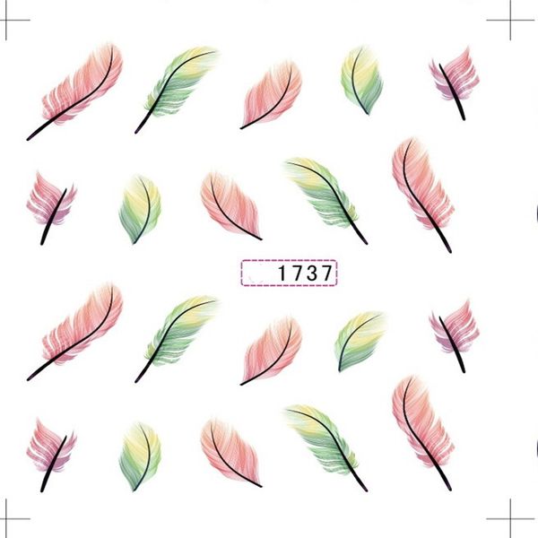 1pcs new design water transfer nails art sticker feathers nail wraps sticker watermark fingernails decals decoration mz0089, Black
1pcs new design water transfer nails art sticker feathers nail wraps sticker watermark fingernails decals decoration mz0089, Black
