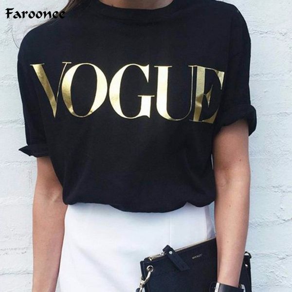 vogue new shirt brand summer printed shirt women 2018 sale t-shirt t fashion tee femme 6q0591 casual tee women rqvpk, Black
vogue new shirt brand summer printed shirt women 2018 sale t-shirt t fashion tee femme 6q0591 casual tee women rqvpk, Black