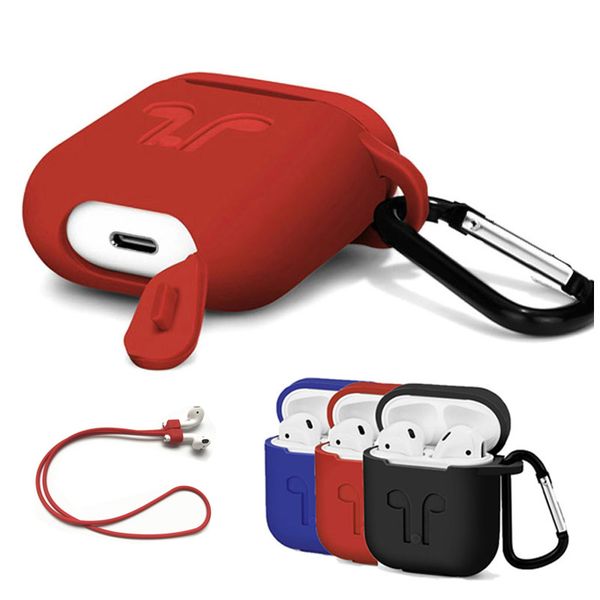 For Apple AirPods Protective Shockproof Silicone Case Pouch With Anti-lost Strap Dust Plug Retail Package For iPhone 7 Bluetooth Earphone
For Apple AirPods Protective Shockproof Silicone Case Pouch With Anti-lost Strap Dust Plug Retail Package For iPhone 7 Bluetooth Earphone