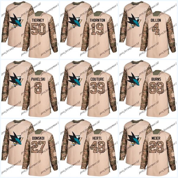 2017 Camo Veterans Day San Jose Sharks 19 Joe Thornton 8 Joe Pavelski 88 Brent Burns 39 Logan Couture Brenden Dillon Hockey jerseys
2017 Camo Veterans Day San Jose Sharks 19 Joe Thornton 8 Joe Pavelski 88 Brent Burns 39 Logan Couture Brenden Dillon Hockey jerseys