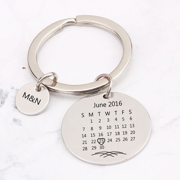 custom name and date key chains special days anniversary wedding anniversary key ring jewelry couples lover's family holder, Silver
custom name and date key chains special days anniversary wedding anniversary key ring jewelry couples lover's family holder, Silver