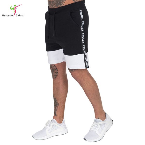 2018 mens cotton shorts calf-length gyms fitness bodybuilding casual joggers workout brand sporting stitching shorts, White;black
2018 mens cotton shorts calf-length gyms fitness bodybuilding casual joggers workout brand sporting stitching shorts, White;black