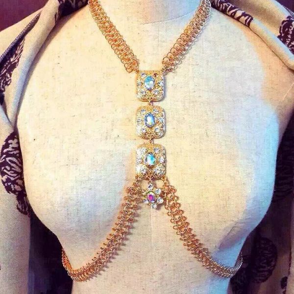 collares babero ab crystal body chains women big bib statement necklace 2017 statement body jewelry accessories collier, Silver
collares babero ab crystal body chains women big bib statement necklace 2017 statement body jewelry accessories collier, Silver