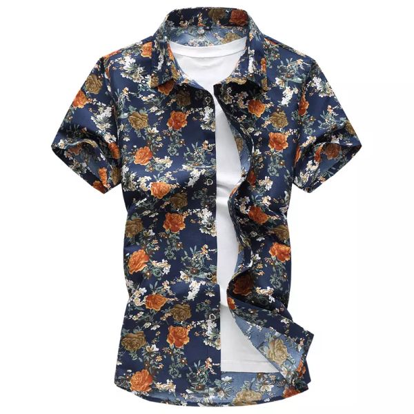 summer men plus size shirt nightclub flower high-quality short sleeved tuxedo shirts -7xl, White;black
summer men plus size shirt nightclub flower high-quality short sleeved tuxedo shirts -7xl, White;black