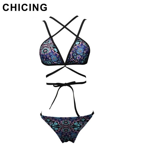chicing 2018 new print women beach wear push up bandage brazilian set bathing suits sw043, White
chicing 2018 new print women beach wear push up bandage brazilian set bathing suits sw043, White