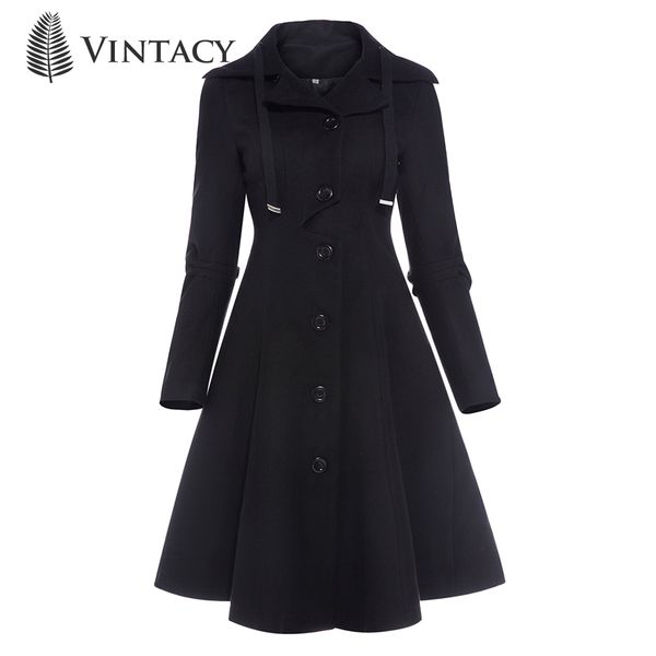 vintacy long medieval trench coat women winter black stand collar gothic coat elegant women vintage female 2018, Tan;black
vintacy long medieval trench coat women winter black stand collar gothic coat elegant women vintage female 2018, Tan;black