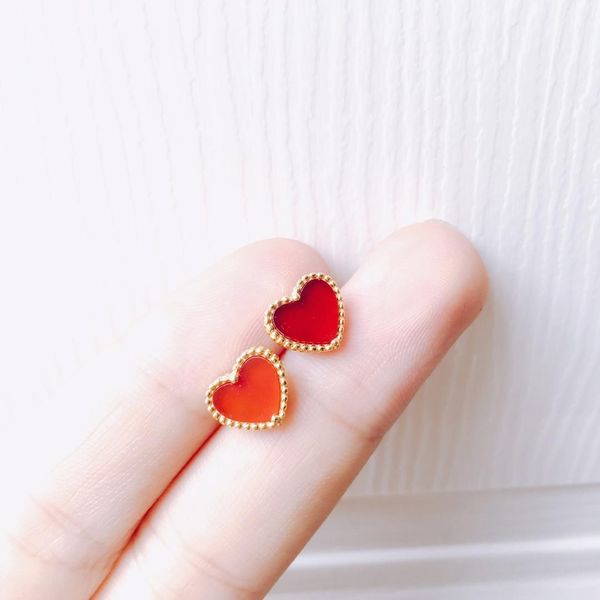 earrings heart shape white 18k jewelry brand for women gift s925 gold silver plated, Golden;silver
earrings heart shape white 18k jewelry brand for women gift s925 gold silver plated, Golden;silver