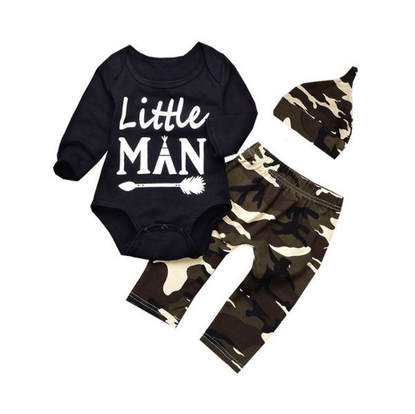 2018 Мода baby boy одежда 3 шт. наборы топ боди + брюки + Hat Осень Зима детские с длинным ру
2018 Мода baby boy одежда 3 шт. наборы топ боди + брюки + Hat Осень Зима детские с длинным ру