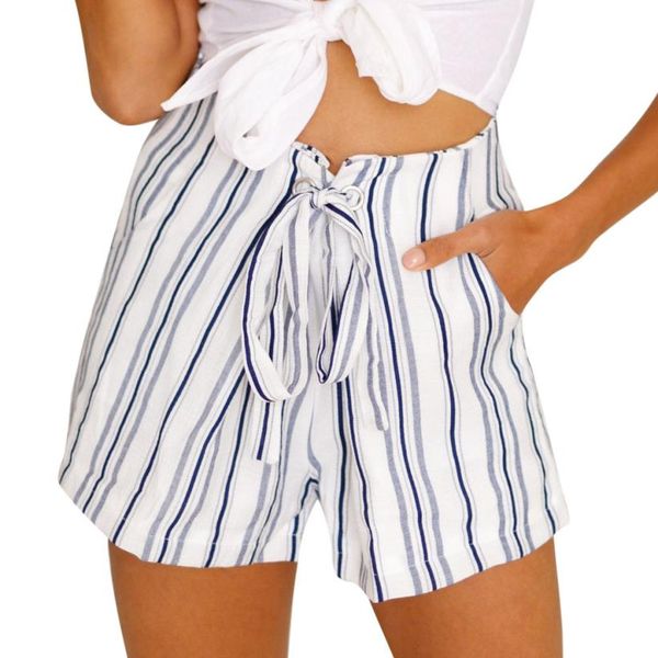 women short pants women striped pants summer casual shorts lace up short july31, White;black
women short pants women striped pants summer casual shorts lace up short july31, White;black