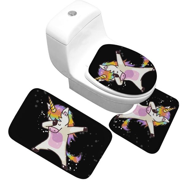 3pcs soft flannel unicorn playing banyo bathroom carpet u toilet bath mats set non slip pad tapis salle de bain alfombra bano
3pcs soft flannel unicorn playing banyo bathroom carpet u toilet bath mats set non slip pad tapis salle de bain alfombra bano