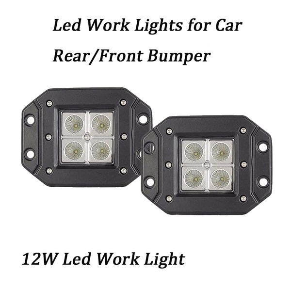 ecahayaku 2pieces 12w 3 inch led work light 12v 24v driving worklamp flush mount pods for motorcycle tractor boat off-road 4x4 truck atv
ecahayaku 2pieces 12w 3 inch led work light 12v 24v driving worklamp flush mount pods for motorcycle tractor boat off-road 4x4 truck atv