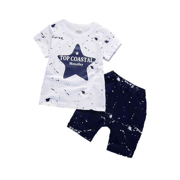 kids cotton tracksuits children star t-shirt shorts 2pcs/sets infant casual outfit, White
kids cotton tracksuits children star t-shirt shorts 2pcs/sets infant casual outfit, White