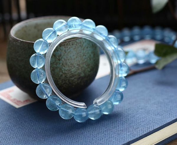 100% natural blue z crystal 10mm round beads bracelet women man stretch round big beads bangle fashion healing stone, Golden;silver
100% natural blue z crystal 10mm round beads bracelet women man stretch round big beads bangle fashion healing stone, Golden;silver