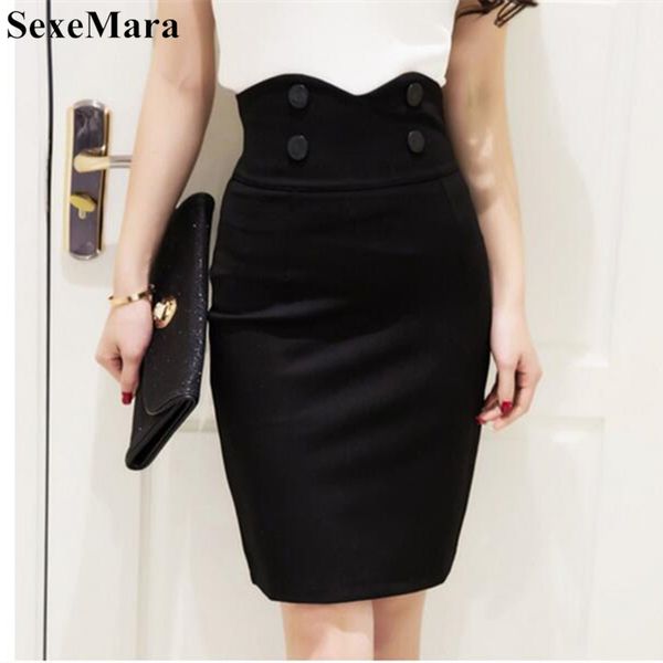 2018 новая весна slim fit bodycon узкая юбка бизнес одежда кнопки большой размер дамы офис юбка высокой талией женщины карандаш, Black
2018 новая весна slim fit bodycon узкая юбка бизнес одежда кнопки большой размер дамы офис юбка высокой талией женщины карандаш, Black