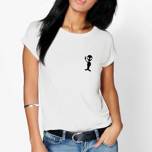 fashion harajiku t-shirt women cartoon punk tee tumblr funny aliens baratas blusa female for t shirt couple clothes, White
fashion harajiku t-shirt women cartoon punk tee tumblr funny aliens baratas blusa female for t shirt couple clothes, White
