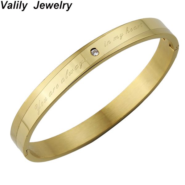 valily women's bangle simple round love bangles&bracelet for men stainless steel fashion gold color cuff bangle jewelry gift, Black
valily women's bangle simple round love bangles&bracelet for men stainless steel fashion gold color cuff bangle jewelry gift, Black