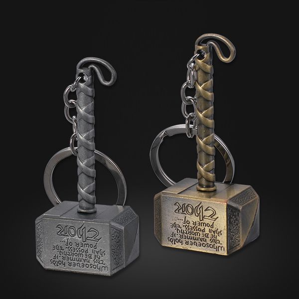 2018 european and american accessories movie avenger league keychain hammer thunder god hammer thor key hammer, Silver
2018 european and american accessories movie avenger league keychain hammer thunder god hammer thor key hammer, Silver