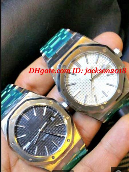 Luxury Mens Watches Wristwatch 41mm White Black Dial Stainless Steel Bracelet Mechanical Automatic Excellent Men's Watch Relojes De Luj, Slivery;brown
Luxury Mens Watches Wristwatch 41mm White Black Dial Stainless Steel Bracelet Mechanical Automatic Excellent Men's Watch Relojes De Luj, Slivery;brown