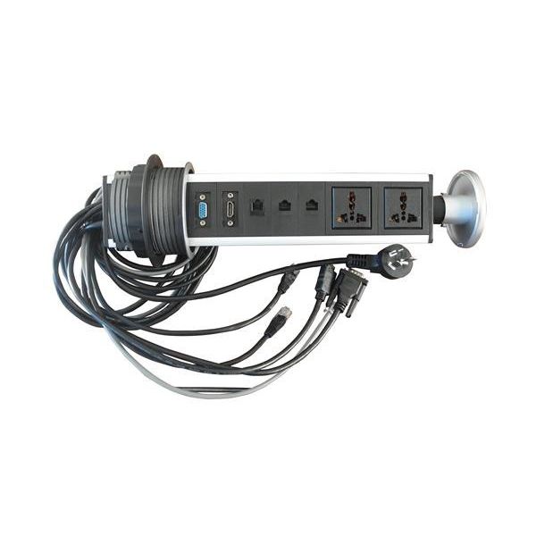 2018 new pulling desksocket with vga and hdmi for kitchen and office with cable and plug
2018 new pulling desksocket with vga and hdmi for kitchen and office with cable and plug