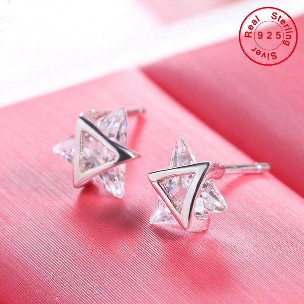authentic 100% real 925 sterling silver cz triangle with rhinestone stud star earring, luxury original jewelry for women tf 327, Golden;silver
authentic 100% real 925 sterling silver cz triangle with rhinestone stud star earring, luxury original jewelry for women tf 327, Golden;silver