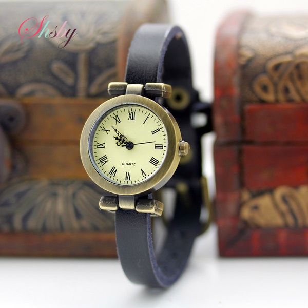 shsby fashion selling women's leather strap watches female roma vintage watch women dress watches, Slivery;brown
shsby fashion selling women's leather strap watches female roma vintage watch women dress watches, Slivery;brown