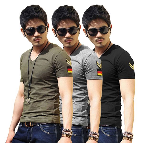 2018 t-shirt army military slim fit special forces shirts new arrival mens casual v neck tee slim fit short sleeve t-shirts, White;black
2018 t-shirt army military slim fit special forces shirts new arrival mens casual v neck tee slim fit short sleeve t-shirts, White;black