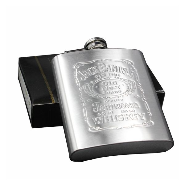 portable 7oz stainless steel hip flask with box as gift whiskey honest flask bole mug wisky jerry can k2003
portable 7oz stainless steel hip flask with box as gift whiskey honest flask bole mug wisky jerry can k2003