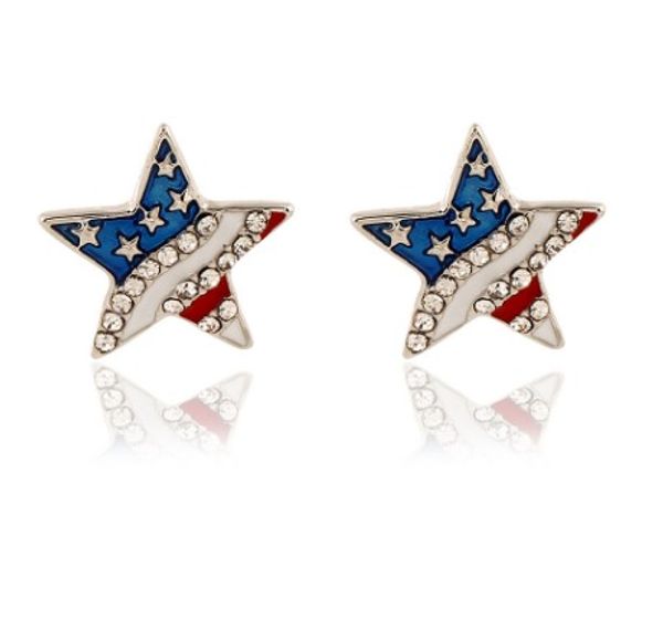 jewelry stud earrings usa national flag pattern star & heart shape girls /ladies rhinestone embellished ear stud pins stud earrings, Golden;silver
jewelry stud earrings usa national flag pattern star & heart shape girls /ladies rhinestone embellished ear stud pins stud earrings, Golden;silver