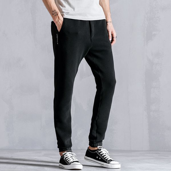 spring autumn side zip sweatpants casual sweat pants men pencil harem male trousers joggers tracksuit clothes, Black
spring autumn side zip sweatpants casual sweat pants men pencil harem male trousers joggers tracksuit clothes, Black