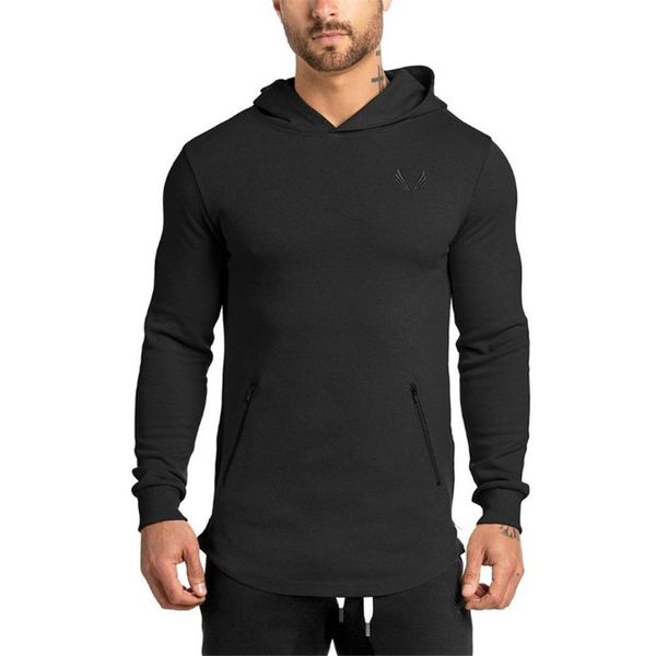 2017 fashion men's long hoodies pullover sweatshirts fitness clothes side zipper longline hip hop sweatshirts streetwear shir, Black
2017 fashion men's long hoodies pullover sweatshirts fitness clothes side zipper longline hip hop sweatshirts streetwear shir, Black