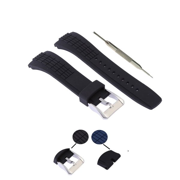 mdnen 26mm black rubber watch band strap fits for velatura snaa93p2 spc007p1 + tool, Black;brown
mdnen 26mm black rubber watch band strap fits for velatura snaa93p2 spc007p1 + tool, Black;brown