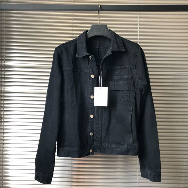 designer men denim jackets 2019 new designer jacket women vintage style selvedge jean coats fashion brand clothing denim coats*, Black;brown
designer men denim jackets 2019 new designer jacket women vintage style selvedge jean coats fashion brand clothing denim coats*, Black;brown