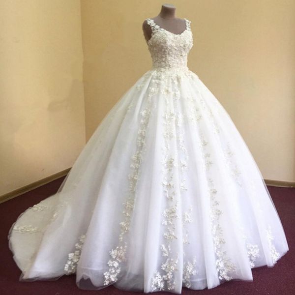 gorgeous ball gown wedding dress exquisite lace appliques scoop neck sleeveless open back zipper up puffy wedding gowns bridal dress, White
gorgeous ball gown wedding dress exquisite lace appliques scoop neck sleeveless open back zipper up puffy wedding gowns bridal dress, White
