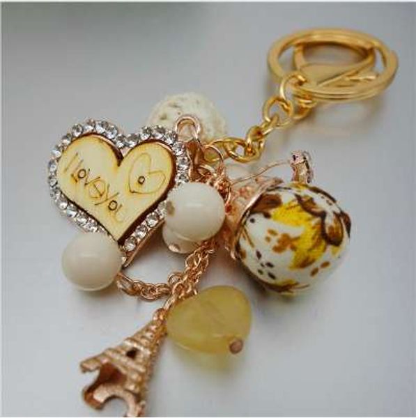 purse charms cluster keychain with heart knitted ball assembled keyring car chram key holder wholesale, Silver
purse charms cluster keychain with heart knitted ball assembled keyring car chram key holder wholesale, Silver
