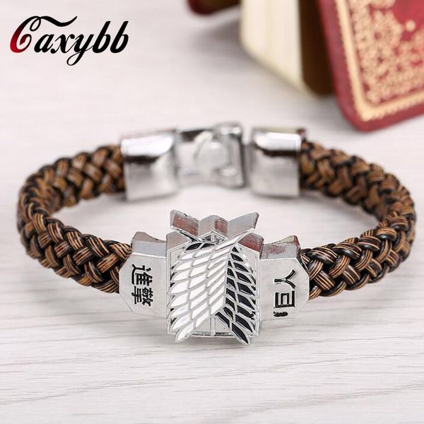 gaxybb shingeki no kyojin attack on titan giant rope bracelet handmade bracelet student paragraph long allen accessories, Golden;silver
gaxybb shingeki no kyojin attack on titan giant rope bracelet handmade bracelet student paragraph long allen accessories, Golden;silver