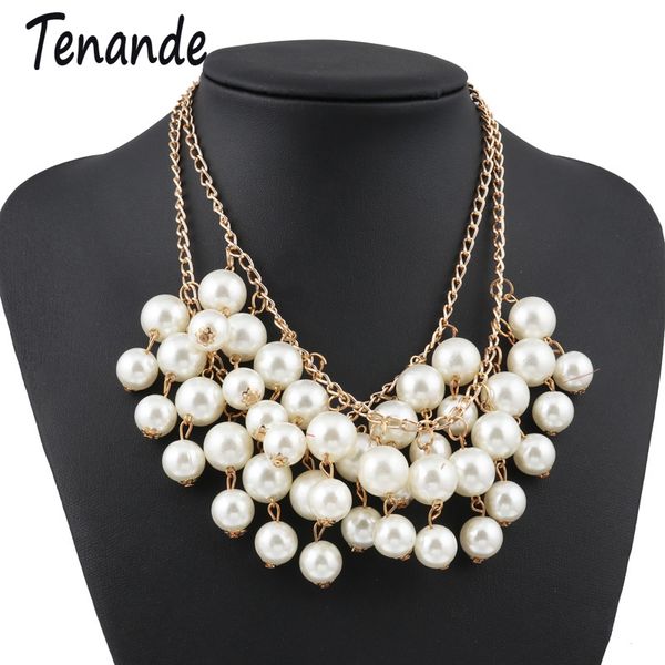 tenande fresh style double layer ball tassel simulated pearl necklaces & pendants for women valentine's day jewelry, Golden;silver
tenande fresh style double layer ball tassel simulated pearl necklaces & pendants for women valentine's day jewelry, Golden;silver